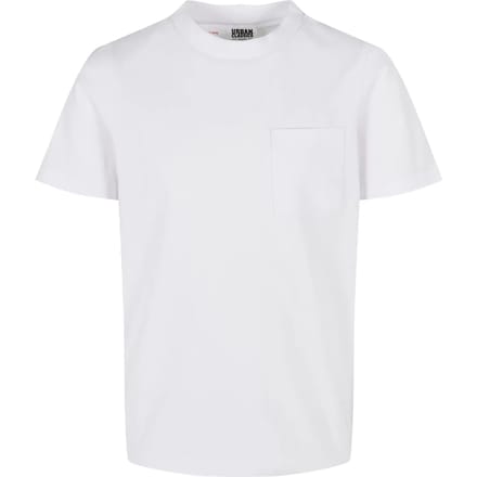 Basic pocket T-shirts van biologisch katoen voor kinderen Urban Classics (x2)