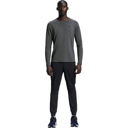 On Performance Lg-t 2 M Eclipse | Silver Maat: XXL | Sport Shirts Outlet | Heren | Grijs