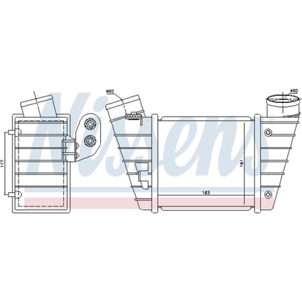 Intercooler NISSENS 96746