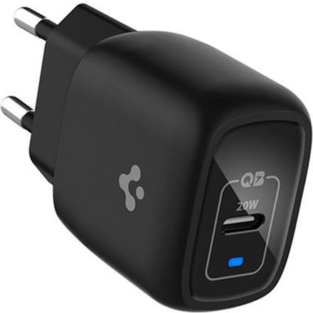 Spigen PowerArc ArcStation 20W Power Delivery 3.0 USB-C Oplader Zwart