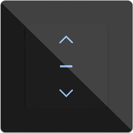 Slimme Rolluikschakelaar - Gordijn Controller - Huis Automatisering - Overbelastingsbescherming - 80x80mm - Wit