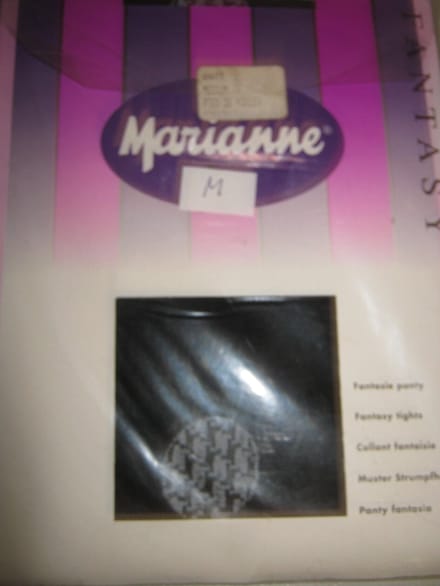Marianne Fantasy panty zwart M