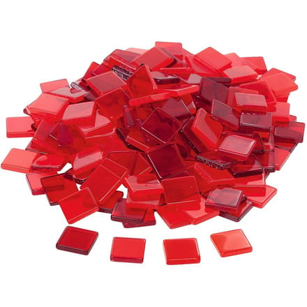 Acrylmozaïek, ca. 205 stuks - Klassiekrood