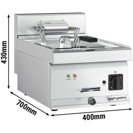 GGM Gastro Elektro Fritteuse - 10 Liter - 9 kW