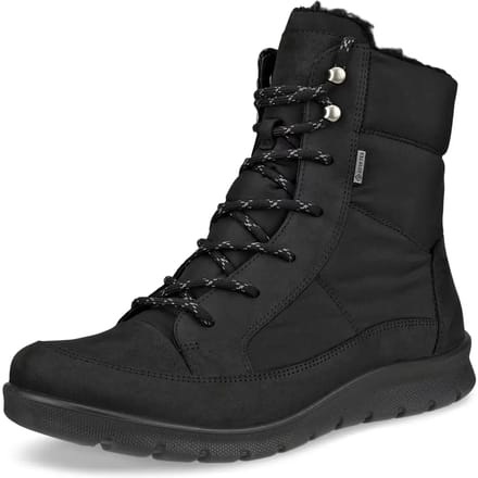 ECCO Babett dames veterboot - Zwart - Maat 39