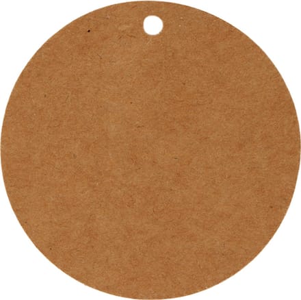 50 kraft etiketten 4,5 cm - Artemio