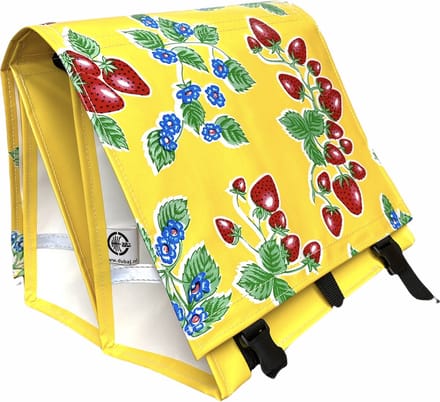 Du Baj large LUXE - Dubbele Fietstas - 45 l - Fresas Yellow