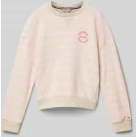 Sweatshirt met ronde hals
