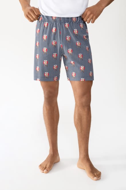 Broek kort Serie Lifebelt Yacht Blue