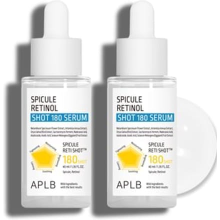 APLB - Spicule Retinol Shot 180 Serum Set 2 pcs