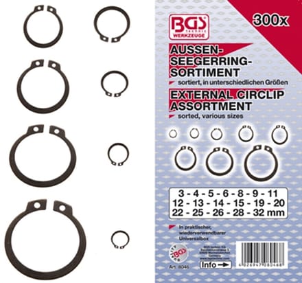 Assortiment Borgveerringen Buiten 300Dlg