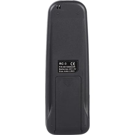 Télécommande de climatiseur à la mode Remplacement Contrôleur Universel Pour Liangyu RC 3 black