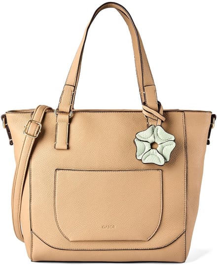 Gabor shopper schoudertas Sofiana Zip Shopper Camel Lichtbruin