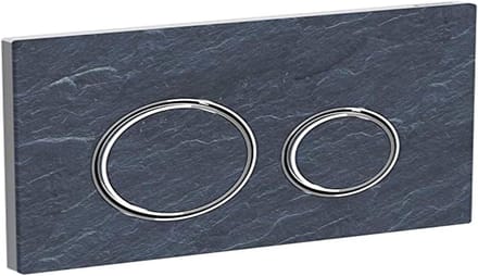 Bedieningsplaat voor 2-volume spoeling voor inbouwreservoir