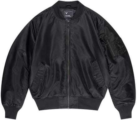 Vintage Industries CARTER MA1 JACKET Heren Winterjas - zwart - M