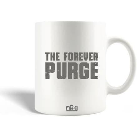 Mug en Céramique The Forever Purge Logo Gris