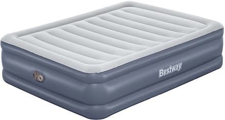 Tritech Queen Luchtmatras met Ingebouwde AC Pomp en Antimicrobiële Coating 2,03 m x 1,52 m x 51 cm