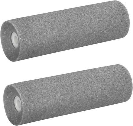 Color Expert Verfroller Schuim - 11 cm Ø35 - Evostar Grijs - Concaaf en Glad voor een Perfecte Afwerking - 2 stuks