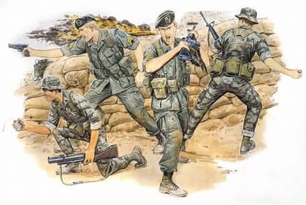 Dragon Modelbouwpakket Militaire voertuigen - 3309 Green Berets Plastic - 1:35 - Modelbouw