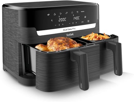 Airfryer XXL - Dubbele Mand Airfryer - kookset
