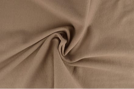 Boordstof Effen - Taupe - 1 meter - Per meter