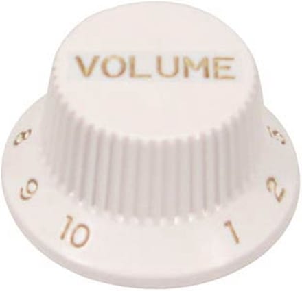 Boston KW-240-V Bellknop - Stijlvolle Witte Volumeregelaar