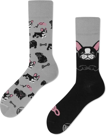 Many Mornings unisex sokken - Tiny Little Dogs - Unisex - Maat: 35 - 38