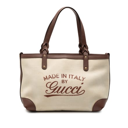 Tweedehands Kleine Canvas Logo Craft Tote