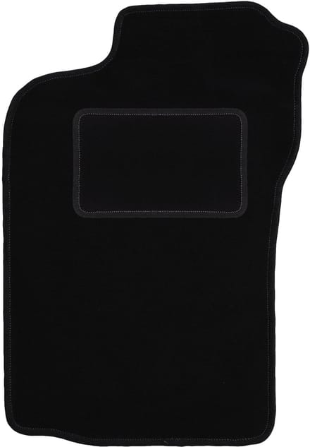 Bestuurdersmat zwart voor: Alfa Romeo 147 hatchback (2000-2010)