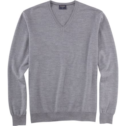 Olymp Trui Merino Grijs - Maat M - Heren - Pullovers