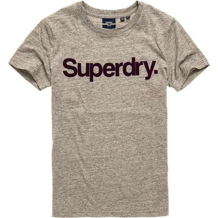 Superdry Classic Flock Dames T-shirt - Maat L