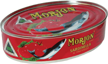 Morjon - Sardines in Tomatensaus - Voordeelpak - (3x215 gram)
