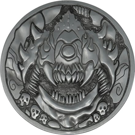 Fanattik Doom Cacodemon Level Up Collectors Medallion