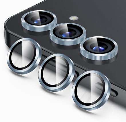 Camera Lens Screen Protector Geschikt voor Samsung Galaxy S26 / S26 Plus Blauw - Screenprotector - Camera Protector Samsung S26 / S26 Plus 5G