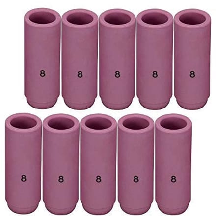 TIG Alumina Nozzles Keramische Schild Cup 10pk