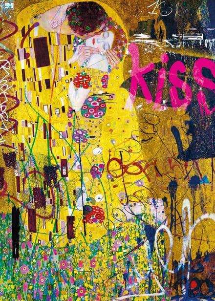 Heye – Rebrush! The Kiss – Legpuzzel – 1000 stukjes – Kunst