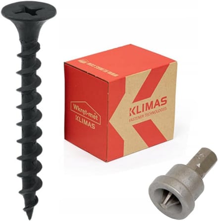 Gipsplaatschroeven Grove Draad 3,5 x 55 mm - 500 Stuks