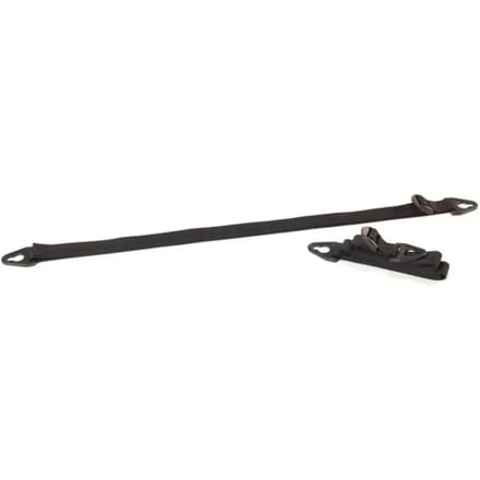 Fietskardeel burley travoy bagage banden bag tie down straps 2 - ZWART