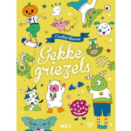 Ballon Media N.v. Creatief Kleuren 0 - Gekke Griezels