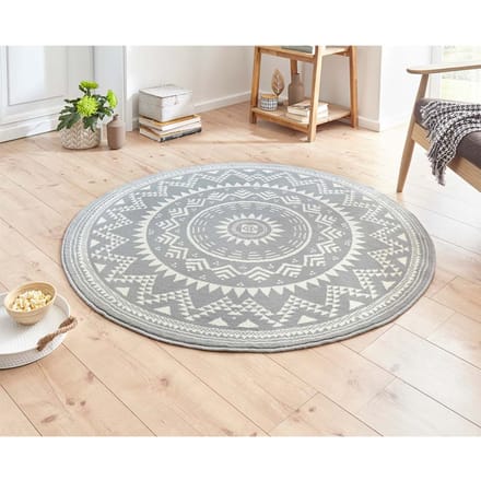 Hanse Home Vloerkleed Ø 200 cm Celebration Valencia Grijs
