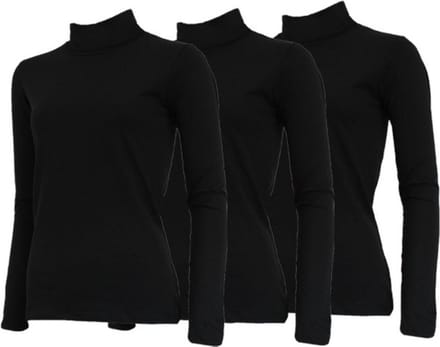 3-Pack Campri - Skipully - Wintersportpully - Dames - Black (020) - maat M