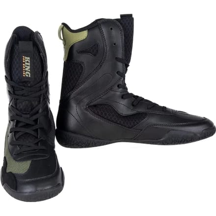 King Pro Boxing Boksschoenen - Apex pro 3 - Zwart / Groen 41