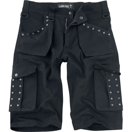 Gothicana by EMP - Gothic Shorts - Saviour - M tot XXL - voor Mannen - zwart