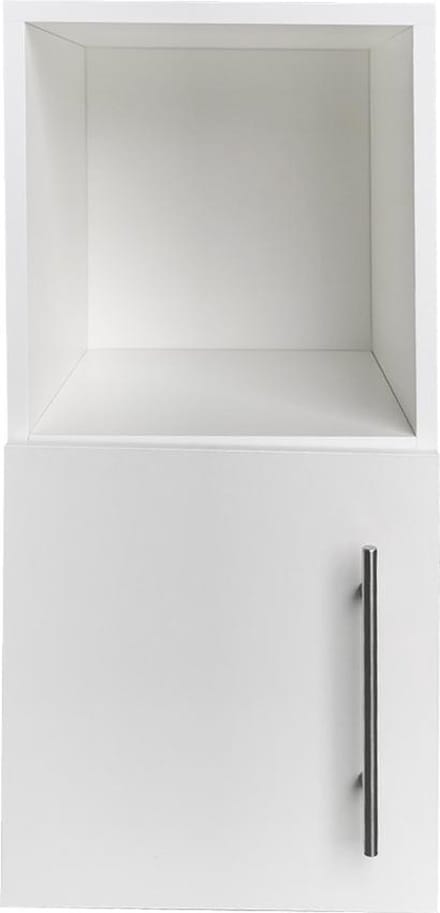 Nachtkastje - halkastje - 64 cm hoog - wit