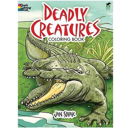 Deadly Creatures Coloring Book - Sovak, Jan