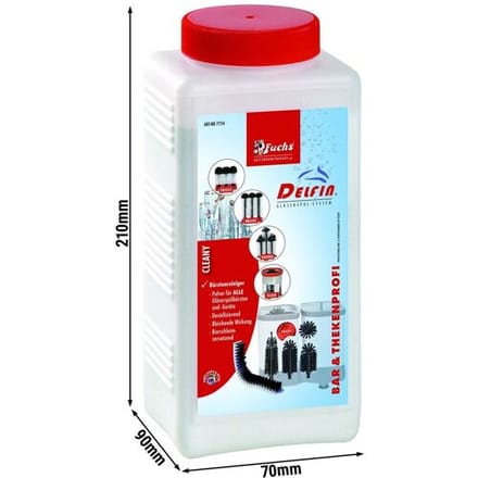 (6 stuks) FUCHS DELFIN® borstelenreiniger voor DELFIN® TS-borstels - 1.000 g