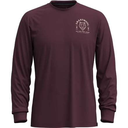 T-shirt met lange mouwen Smartwool Bear Stare Graphic