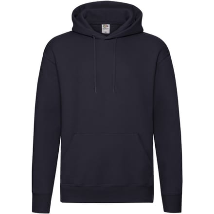 Fruit of the Loom Heren Premium Hoodie (Deep Navy)
