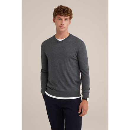 WE Fashion Pullover Blended Dark Grey Taglia: S | Maglioni a maglia Outlet | Uomo | Grigio
