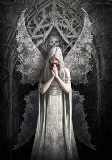 Anne Stokes Wenskaart Only Love Remains